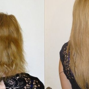 Extensions de cheveux Avant et Après